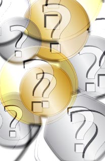 Obscure coin image